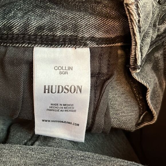 Hudson Jeans Collin Mid-Rise Skinny Jeans- Stone Grey- Size 24- NWT - Picture 12 of 12